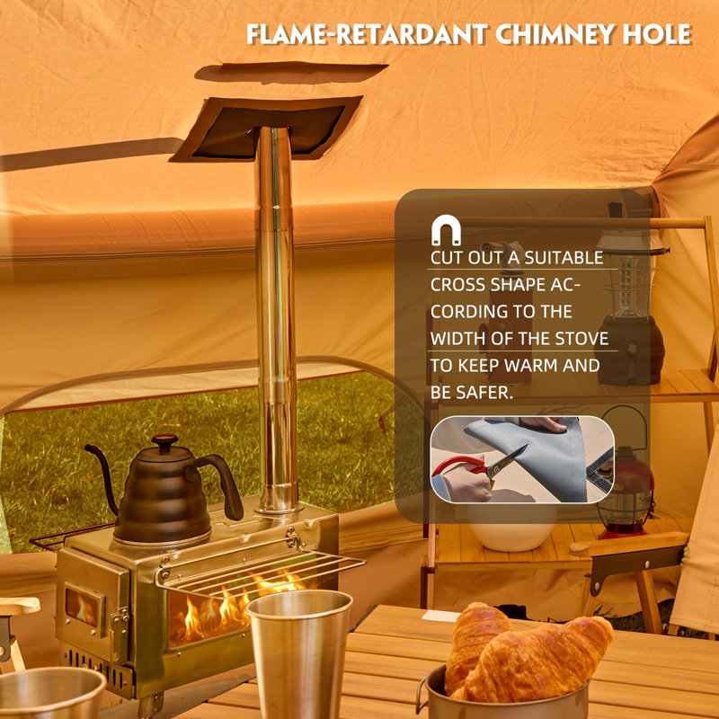 EROMMY Extra Large Inflatable Camping Tent with Pump Wayfair Canada